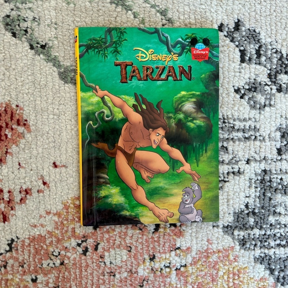 Disney’s Tarzan Hard Cover Groiler First American Edition Hardcover 1999 - Picture 2 of 5
